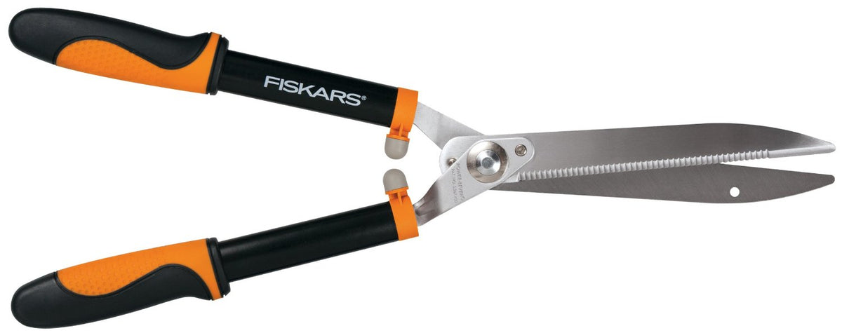 Fiskars 391814-1001 Power Lever Hedge Shears, 10"