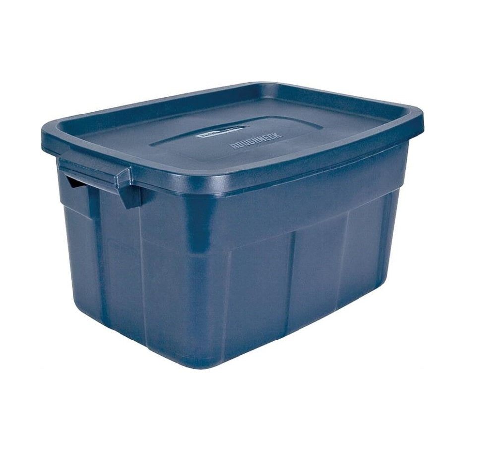 Rubbermaid RMRT140007 Roughneck Storage Box, 14 Gallon