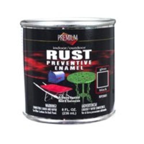 Premium RP2001 Rust Preventive Enamel 1/2 Pint, Black