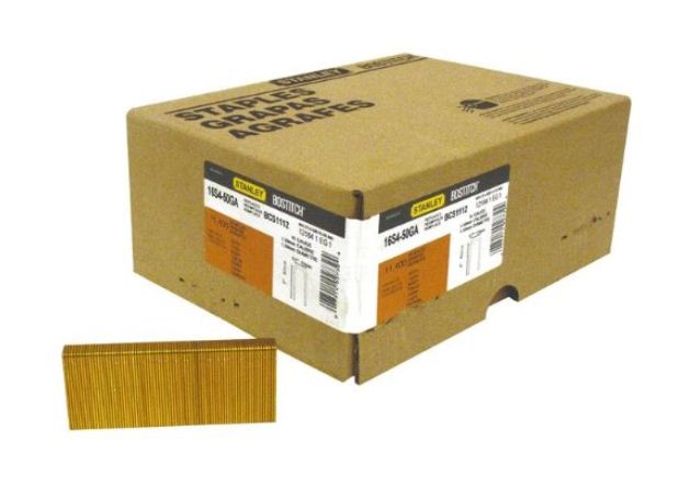 Stanley 16S4-50GAL Finish Staple, 1/2", 2" Leg, 16 ga