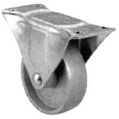 ProSource JC-S01 Rigid Caster, 2 in Dia Wheel, Steel Wheel