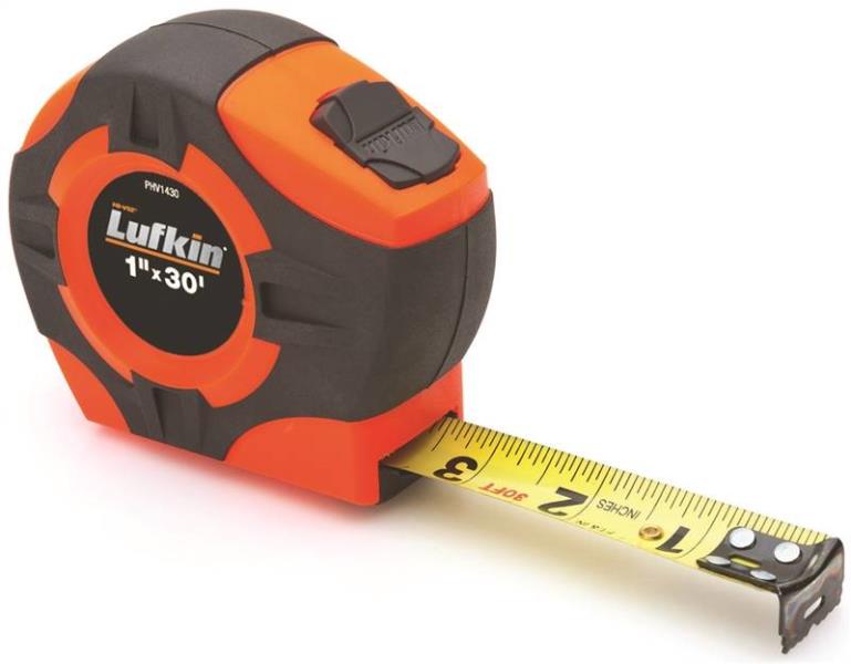 Lufkin PHV1430 Measuring Tape, 30' x 1"