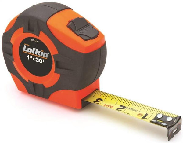 Lufkin PHV1430 Measuring Tape, 30' x 1"