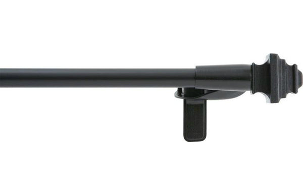 Kenney KN80019 Twist and Fit Curtain Rod, 28"-48"