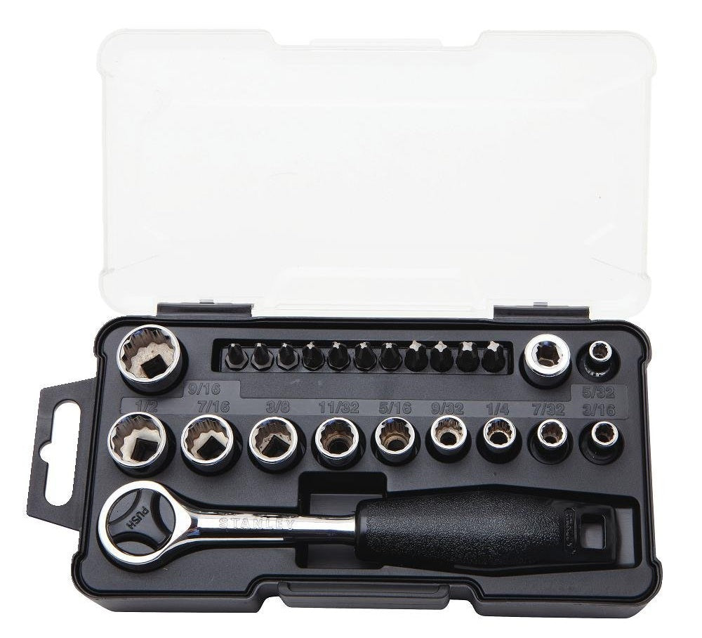 Stanley STMT74867 SAE Mechanics Tool Set, 1/4"