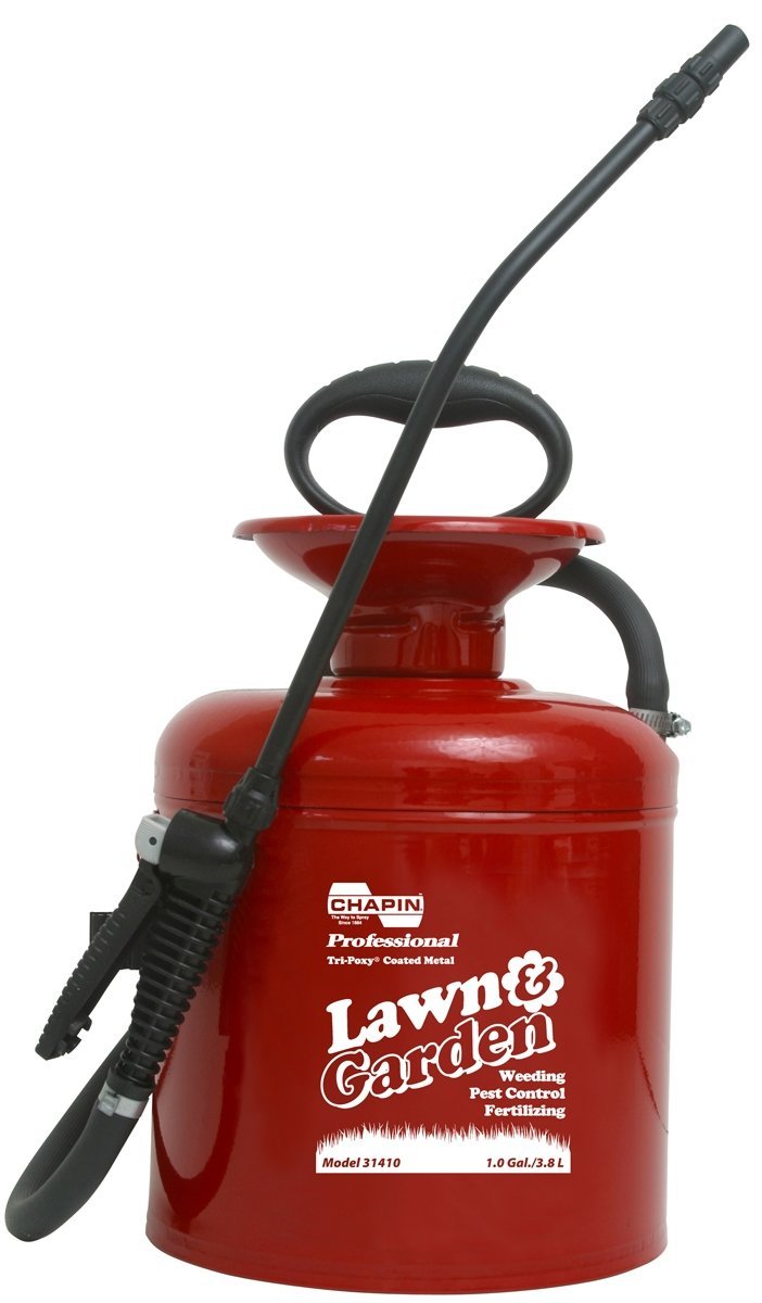 Chapin 31410 Tri-Poxy Steel Lawn & Garden Sprayer, 1 Gallon