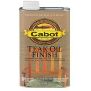 Cabot 144.0008098.005 Teak Oil Finish, Quart