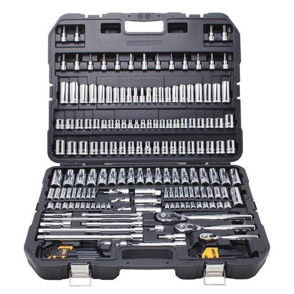 DeWalt DWMT75049 Mechanics Tools Set, 192 Piece, Polished chrome vanadium finish