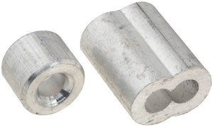 National Hardware N830-353 Ferrule and Stop, Aluminum, 5/32"`