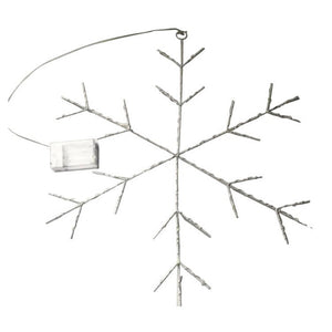 Santas Forest 48402 Snowflakes With Battery 2D Micro LED Lights