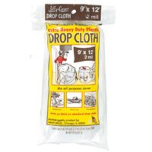 Warp 2JC-912 Plast Dropcloth, 9X12&#039;, 2 Mil,