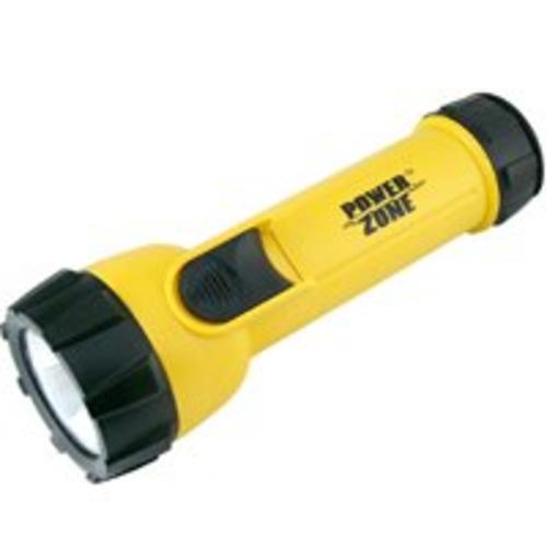 Power Zone FT-ORG12 Flashlight With Batteries, 2D, Plastic, 3 LED