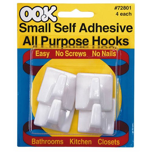 Ook 72801 Small All Purpose Hook, Single Prong