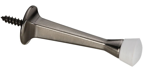 National Hardware N331-371 V243 Rigid Door Stop, Pewter