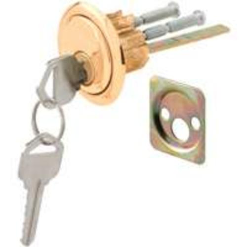 Prime Line U 9965 Rim Cylinder Lock - Zinc