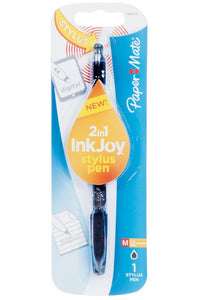 Paper Mate 1951402 InkJoy 2 in 1 Stylus Ballpoint Pen, Black