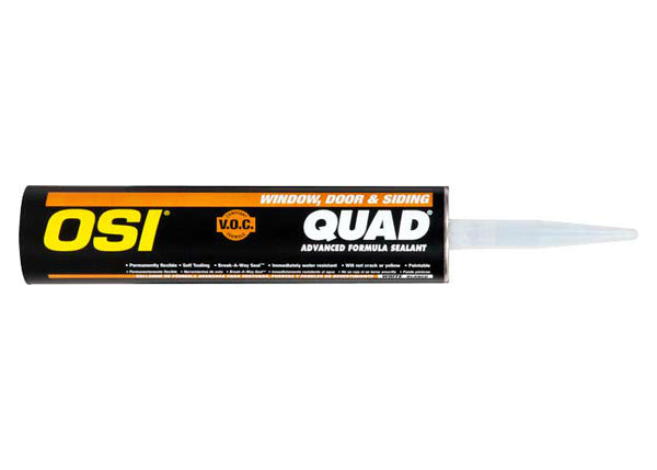 OSI 1636986 QUAD VOC Advanced Formula Window, Door & Siding Sealant