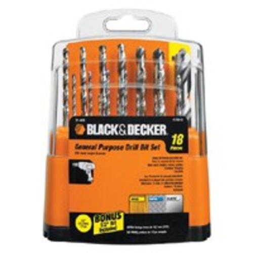Black & Decker 71-931 18 Piece Drill Bit Set