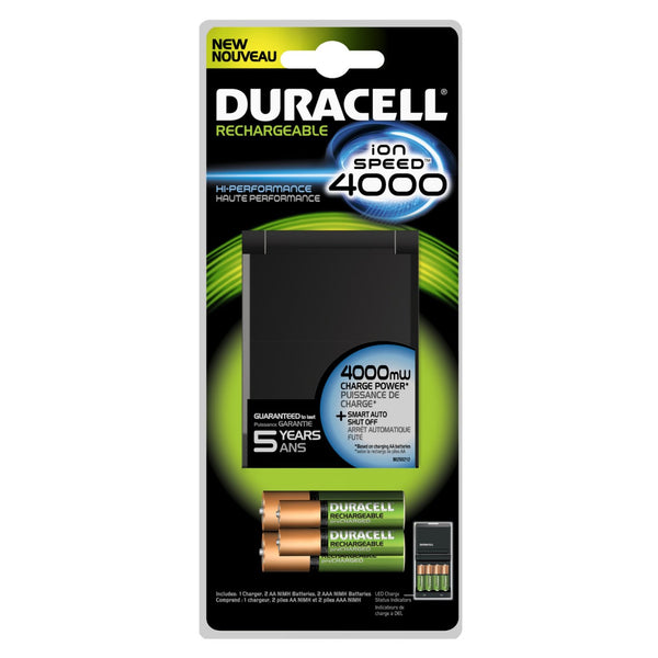 Duracell 66105 Battery Charger, AA