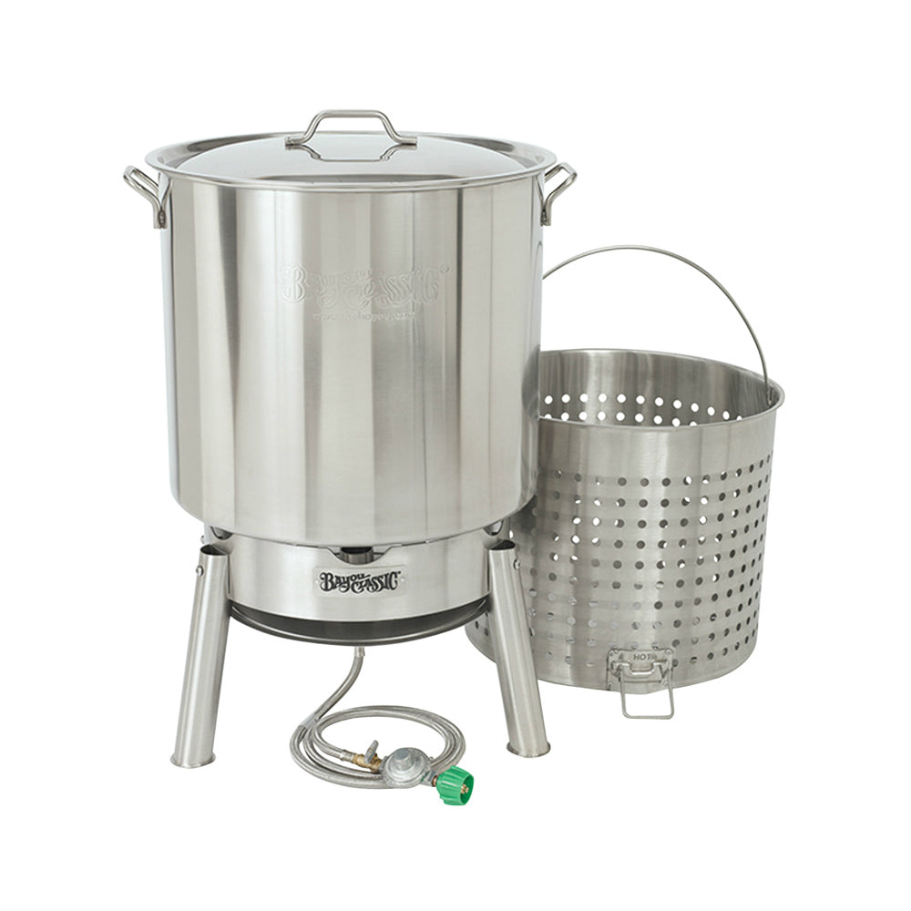 Bayou Classic KDS-182 Stainless Boiler Kit, 82 Quart