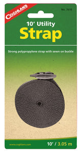 Coghlan's 7610 Utility Strap, 10', Polypropylene