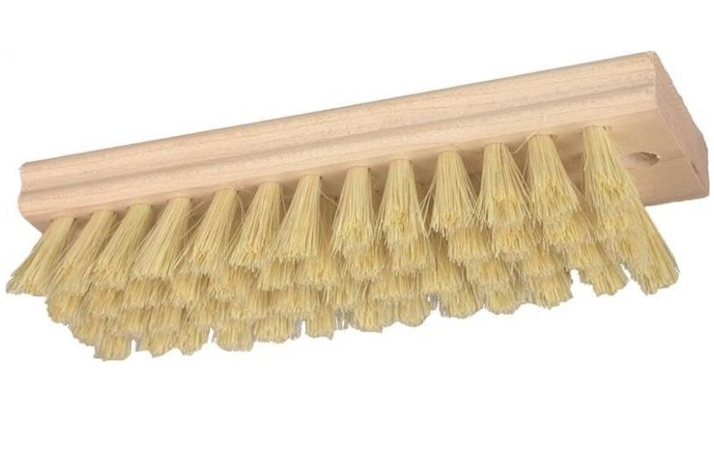 Birdwell Cleaning 471-48 Scrub Brush, Natural Tampico Bristles Trim