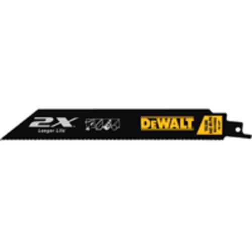 Dewalt DWA4186 Premium Reciprocating Saw Blade, 6"