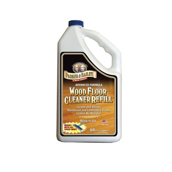 Parker & Bailey 640008 Wood Floor Cleaner Refill, 64 oz