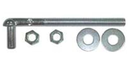 ProSource LR084 Bolt Hook, Zinc-Plated