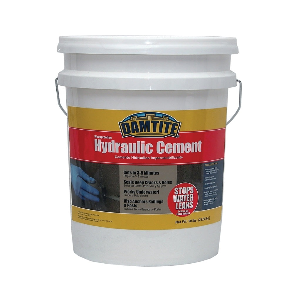 Damtite Waterproofing 07502 Water Proof Hydraulic Cement, 50Lb