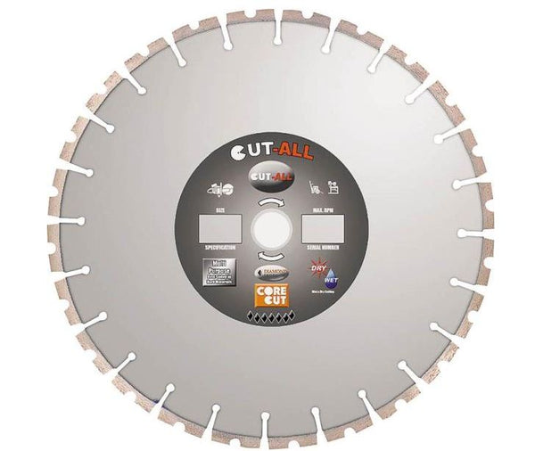 Diamond Products 86709 Multi Purpose Diamond Saw Blade, 18"