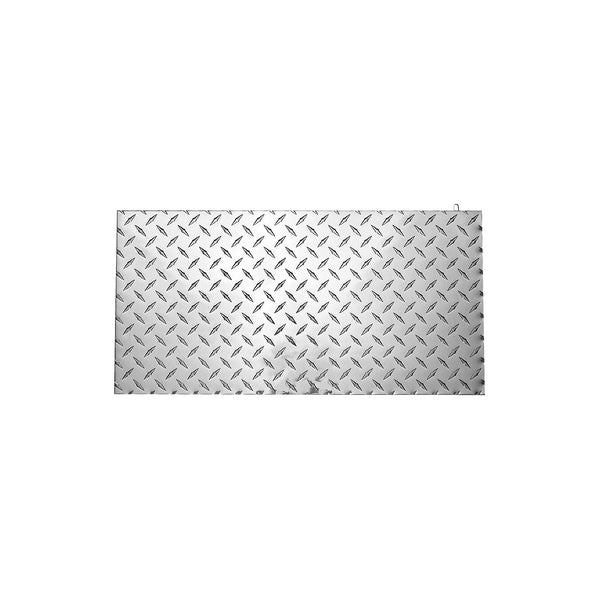 Stanley 316364 Diamond Plate Aluminum Sheet, 0.10 Gauge, 24" x 12"
