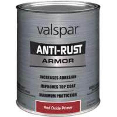 Valspar 044.0021851.005 Anti-rust Armor Metal Primer Enamel, Red Oxide, 1 Quart