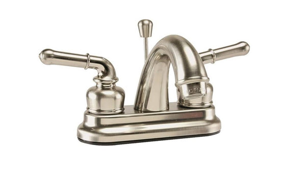 Toolbasix JY-4233BN Lavatory Faucets Non-Metal, Brass Nickel