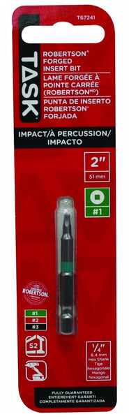 Task Tools T67241 Impact Robertson Bits, 2"