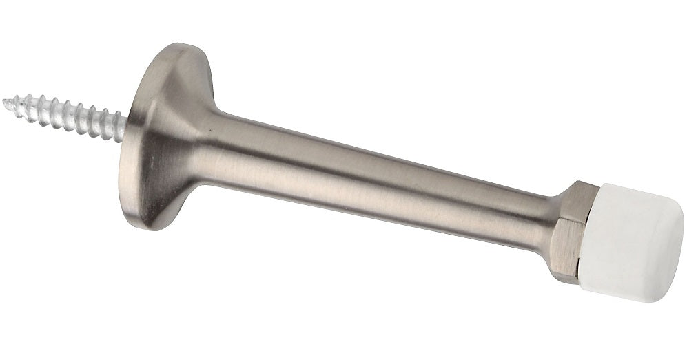 National Hardware N326-546 V1931 Rigid Door Stop, Satin Nickel