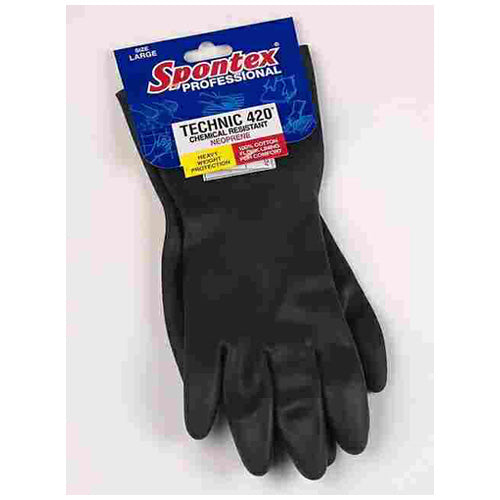 Spontex 33545 Technic Gloves 420 Medium 12.5"