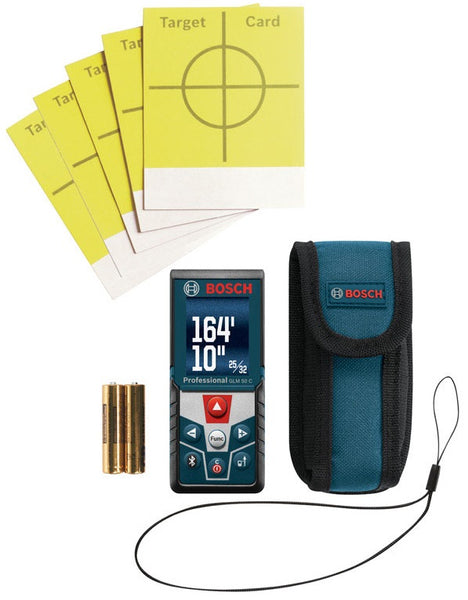 Bosch GLM 50 C Bluetooth Laser Digital Distance Tape Measurer, 165Ft