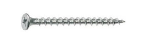 Pro-Fit 282078 Bugle Head Extension Screw, Silver Dacrotized, 1-1/4" x #6