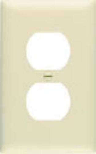 Cooper Wiring PJ8A Q-11 Midsize Wallplates Single Gang, Almond Finish
