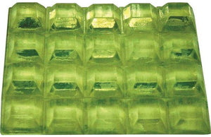 Prosource FE-50770-PS Bumper Pads, Clear, 1/2"