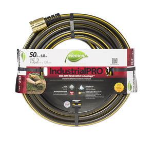 Element ELIH58050 Industrial Pro Garden Hose, 5/8" x 50'
