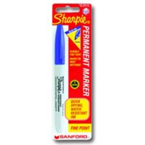 Sharpie 30103 Fine Point Permanent Marker, Blue