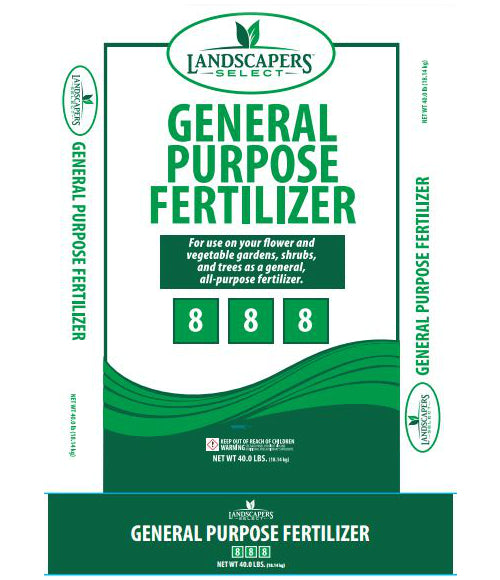 Landscapers Select 902742 General Purpose Fertilizer, 8-8-8, 40 Lb