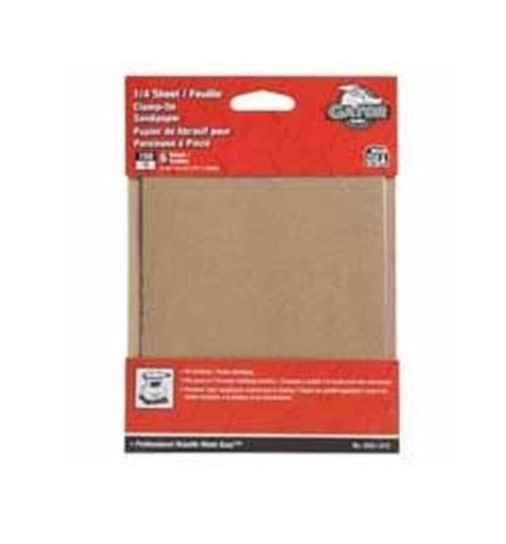 Gator 5033-012 Clamp-On Multi-Purpose Power Sanding Sheet, 5-1/2" x 4-1/2", 60 Grit