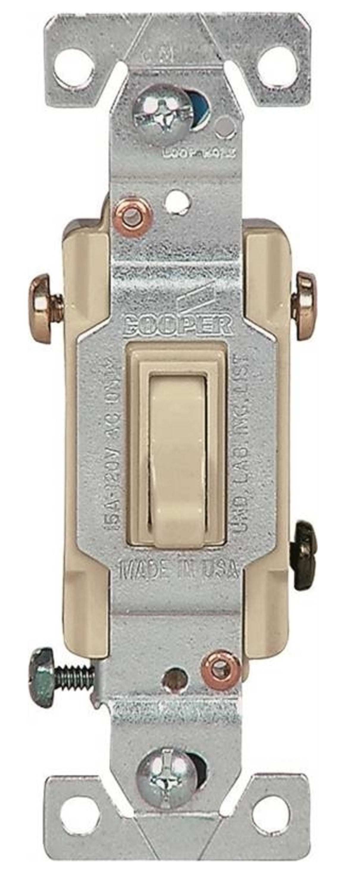 Eaton 1303-7V-10-L Toggle Switch, 120 Volt