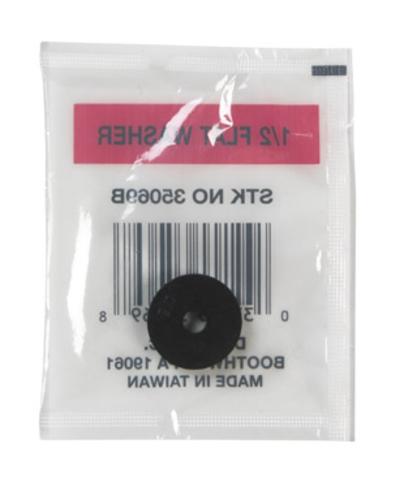 Danco 35069B Faucet Washer, Rubber, 3/4" OD, 1/2"