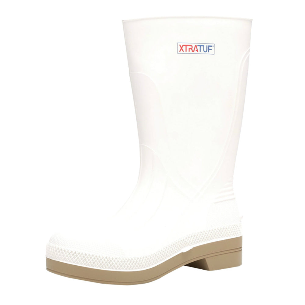 Xtratuf 75136-WHT-120 Men's PVC Shrimp Boots, White, Size 12