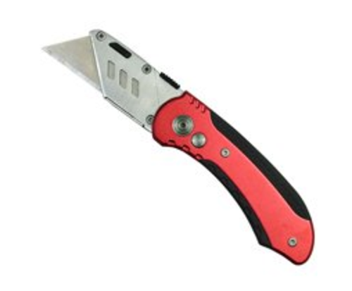 Mintcraft KL007 Folding Utility Knife, Aluminum