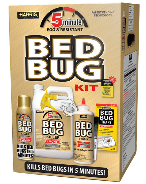 Harris GOLDBB-KIT Bed Bug Kit, Gold